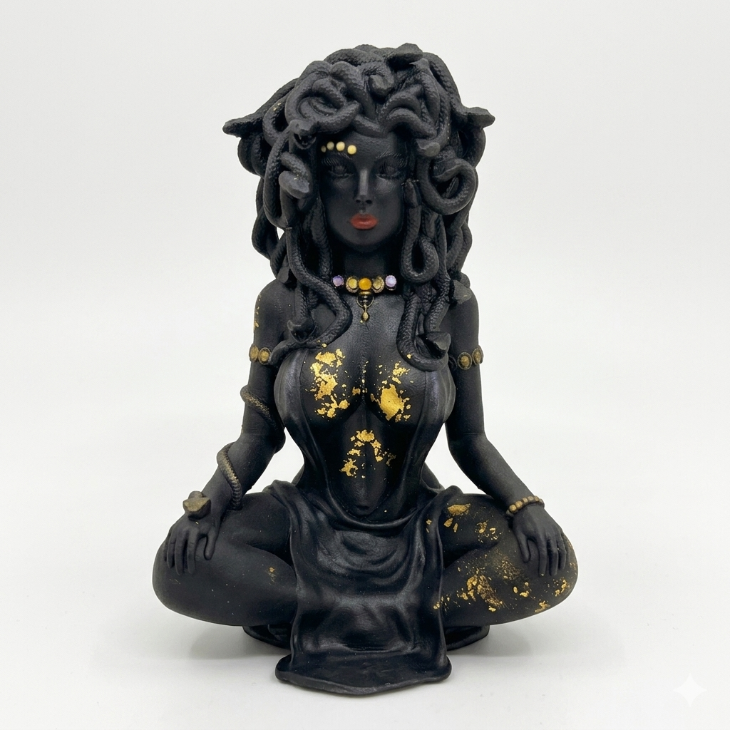 Gemini_Generated_Image_bo97nqbo97nqbo97 Medusa Statement Statue - Image 1
